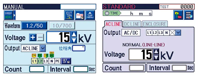 Touch Panel Operation