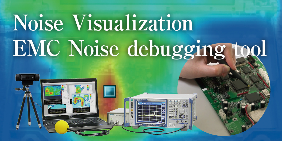 Noise Visualization. EMC Noise debugging tool