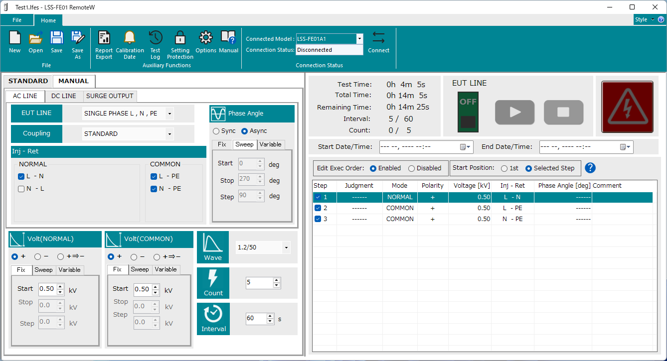 NOISE LABORATORY CO.,LTD. LSS-FE01 PC Software