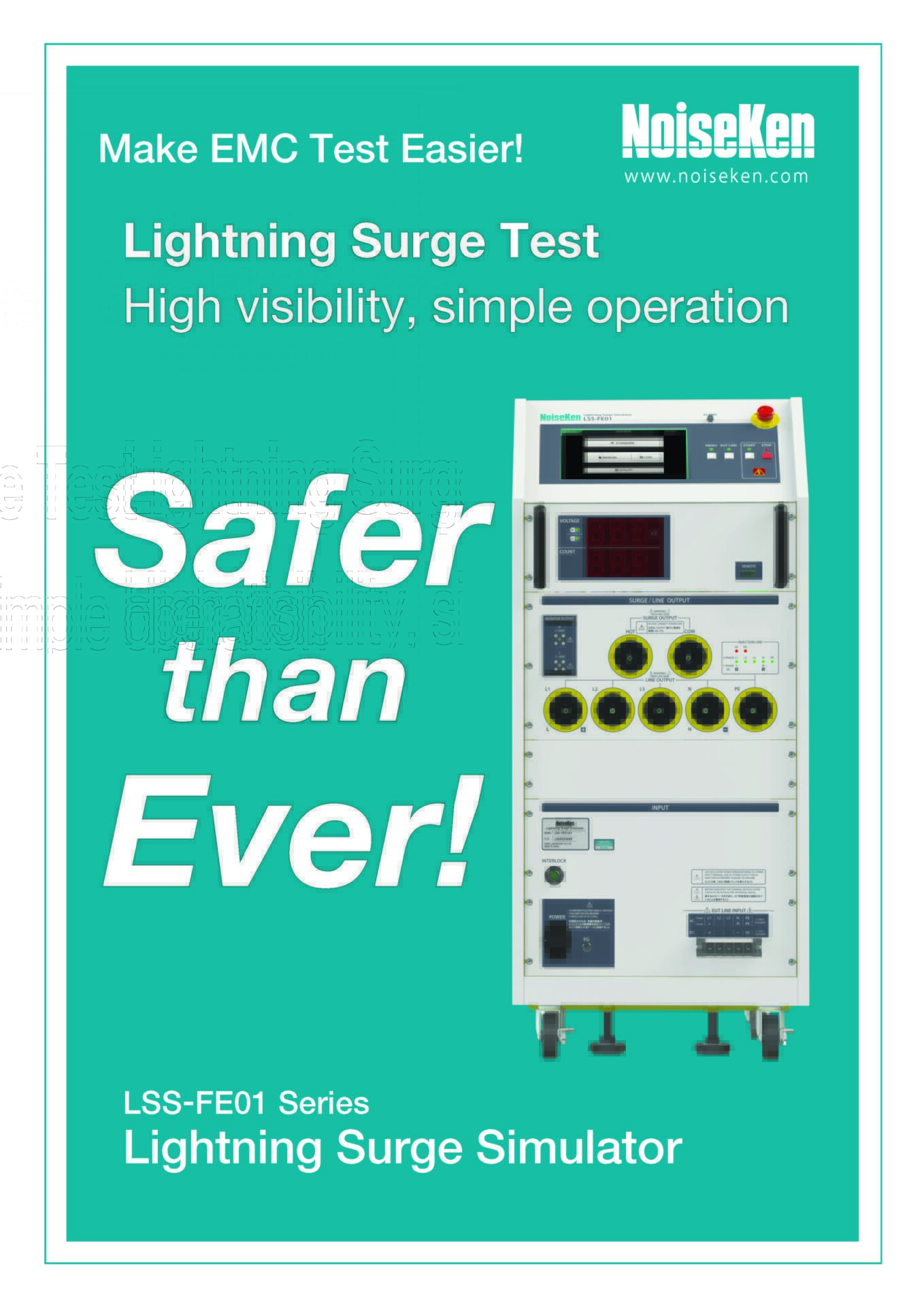 Lightning Surge Simulator LSS-FE01 series